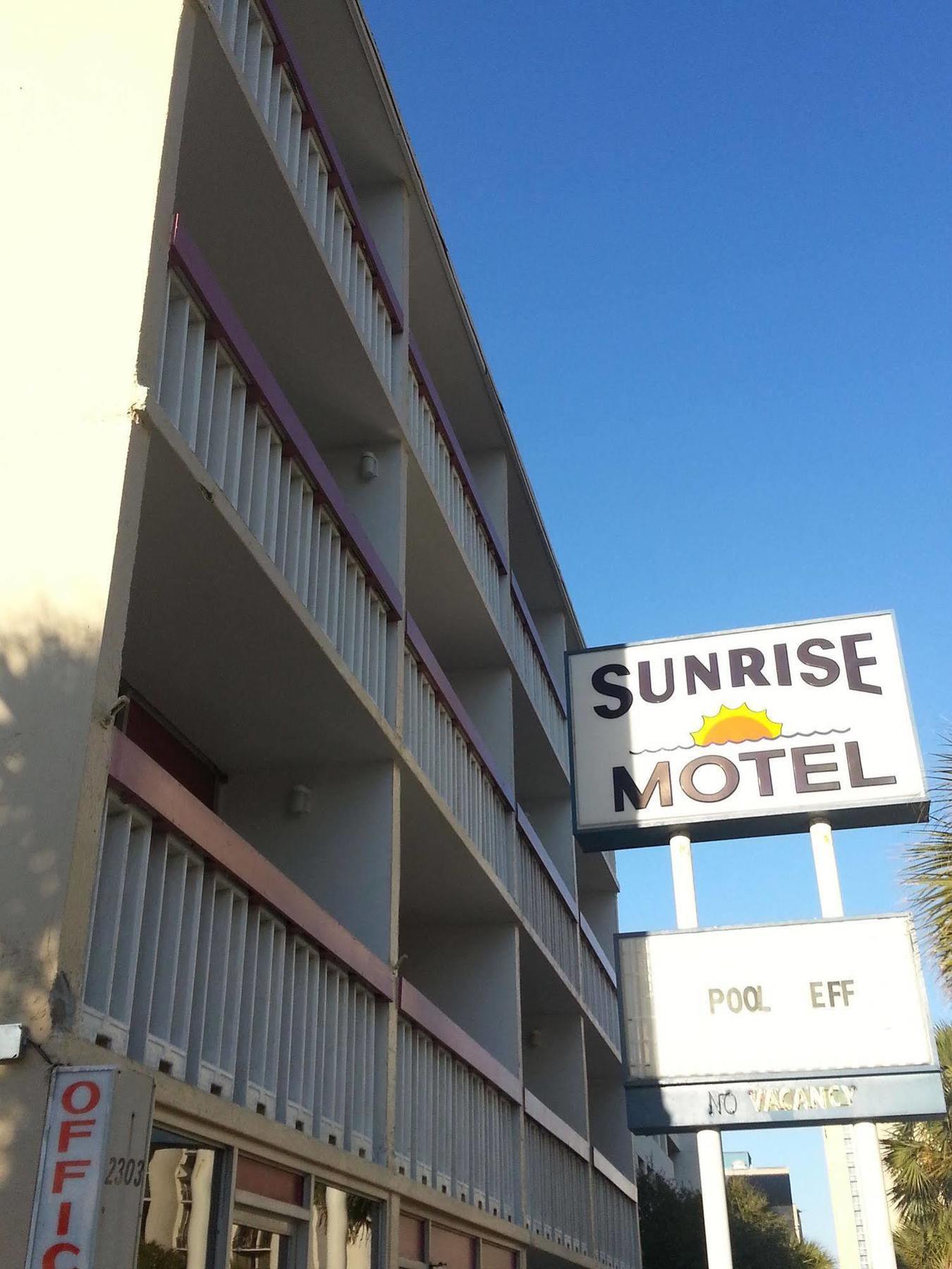 Sunrise Motel Myrtle Beach Exterior foto